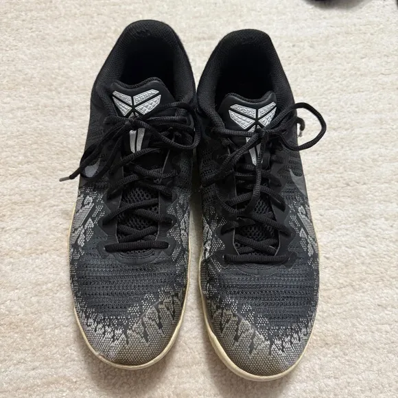 Nike Kobe Mamba Rage Anthracite Shoes Black White Grey 908972-001 Men's US 11