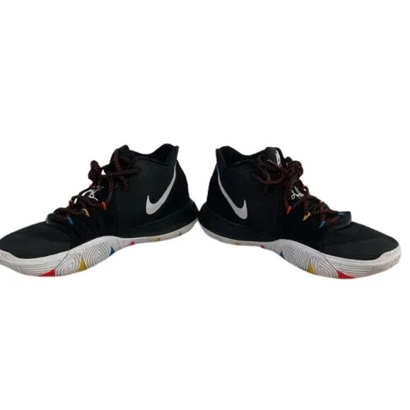 Nike Kyrie 5 Friends Mens Shoes Size 10.5 Basketball Sneakers Black AO2918-006