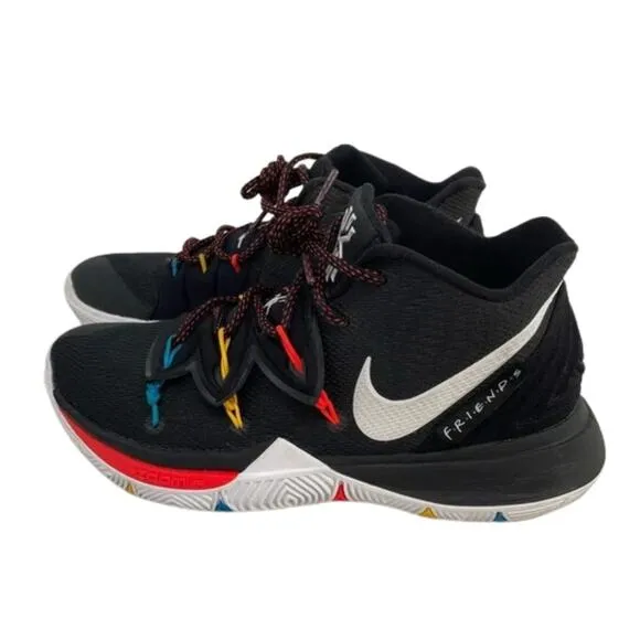 Nike Kyrie 5 Friends Mens Shoes Size 10.5 Basketball Sneakers Black AO2918-006