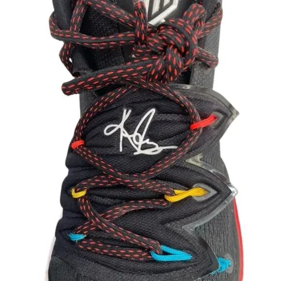 Nike Kyrie 5 Friends Mens Shoes Size 10.5 Basketball Sneakers Black AO2918-006