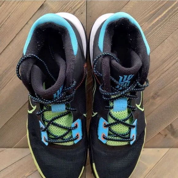 Nike Kyrie Flytrap 4 Black Lime Glow Basketball Sneakers Mens Size‎ 12 Shoes