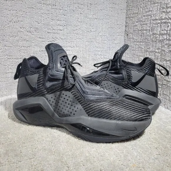 Nike LeBron Soldier 14 Men's Size 14 US Black Basketball Shoes CK6024-003