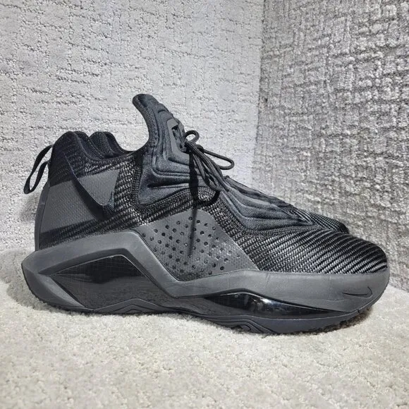 Nike LeBron Soldier 14 Men's Size 14 US Black Basketball Shoes CK6024-003
