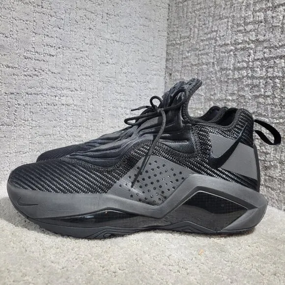 Nike LeBron Soldier 14 Men's Size 14 US Black Basketball Shoes CK6024-003