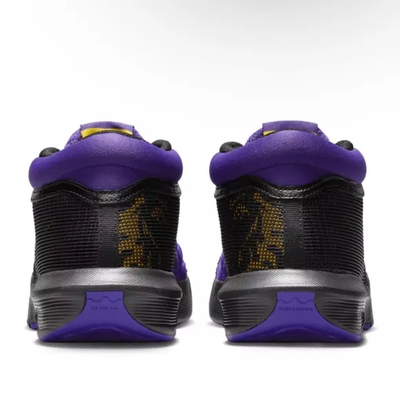 Nike Lebron Witness 8 VIII Black Purple Gold Mens Shoes Size 10.5 FB2239-001