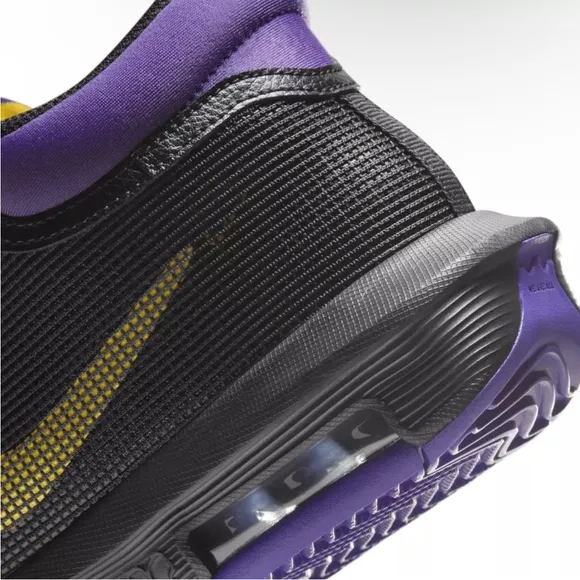 Nike Lebron Witness 8 VIII Black Purple Gold Mens Shoes Size 10.5 FB2239-001
