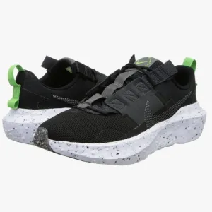 Nike Man's Crater Impact Shoes Black Iron Gray White Green Sizes 11.5