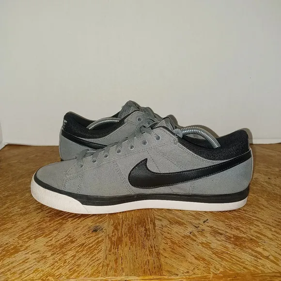 Nike Match Supreme TXT Grey Black White Shoes Men's Size 10.5 (631657 003) gentl