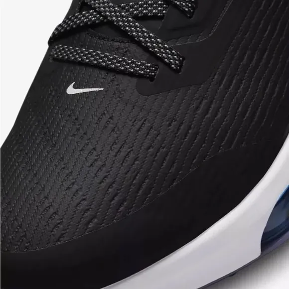 Nike Mens 9.5 Air Zoom Infinity Tour Golf Shoes Black Photo Blue DC5221…