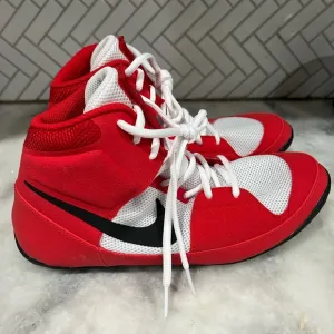 Nike Mens Fury Wrestle Shoes University Red White Black AO2416-601