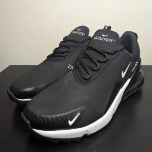 Nike Mens Sizes Air Max 270G Spikeless Black/White Golf Shoes CK6483-001 New