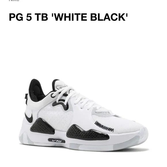 Nike PG 5 TB 'WHITE BLACK