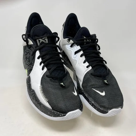 Nike PG 5 Volt Mens Sz 11 Paul George Basketball Shoes CW3143-003 S862-3052