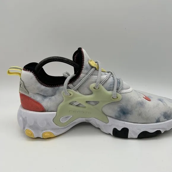 Nike Presto React Shoes Mens Size 11 Tie-Dye Multicolor Athletic CW7303-900