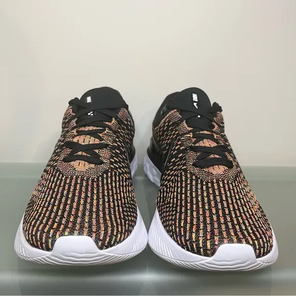 Nike React Infinity Run FK 3 Flyknit Shoes DH5392-002 Size 12.5 Black/Multicolor