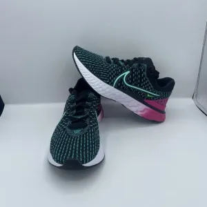Nike React Infinity Run Flyknit 3 Black/Pink Women's Size 6,6.5,7.5 DD3024003