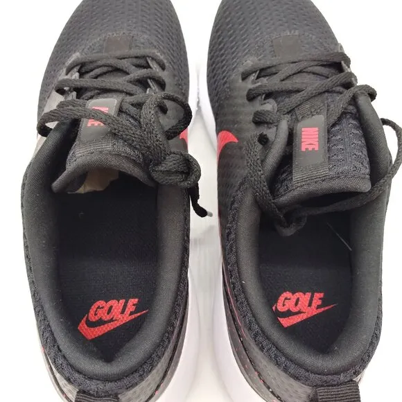 Nike Roshe G Golf Shoes Black University Red CD6065-004 Men's Size 8.5