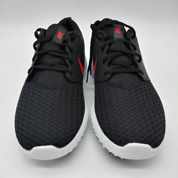 Nike Roshe G Golf Shoes Black University Red CD6065-004 Men's Size 8.5