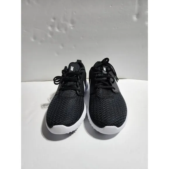 Nike Roshe G Jr Golf Kids Shoes Black White 909250-007 Youth Sz 7Y Wnms 8.5 New