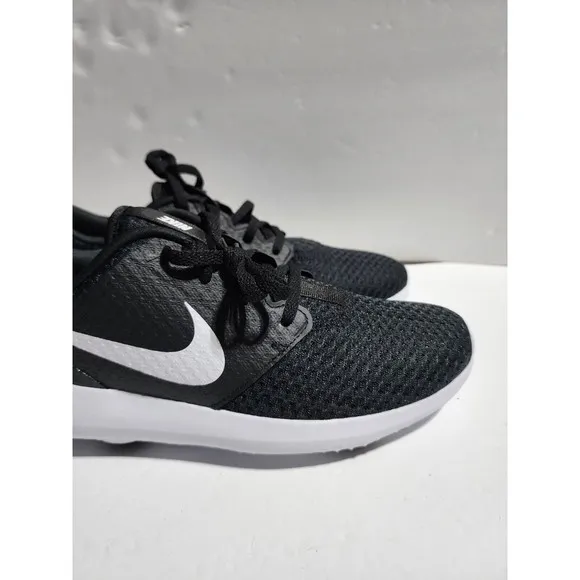 Nike Roshe G Jr Golf Kids Shoes Black White 909250-007 Youth Sz 7Y Wnms 8.5 New