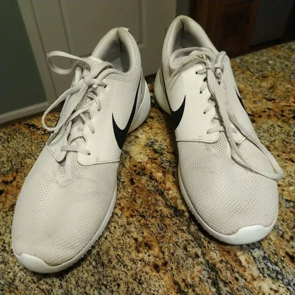 Nike Roshe G Spikeless Mens Golf Shoes | Size 14 | Black White AA1837-008