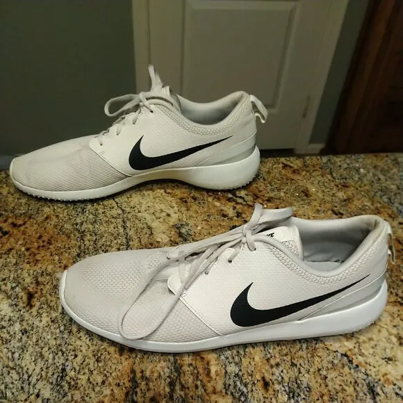Nike Roshe G Spikeless Mens Golf Shoes | Size 14 | Black White AA1837-008
