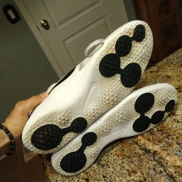 Nike Roshe G Spikeless Mens Golf Shoes | Size 14 | Black White AA1837-008