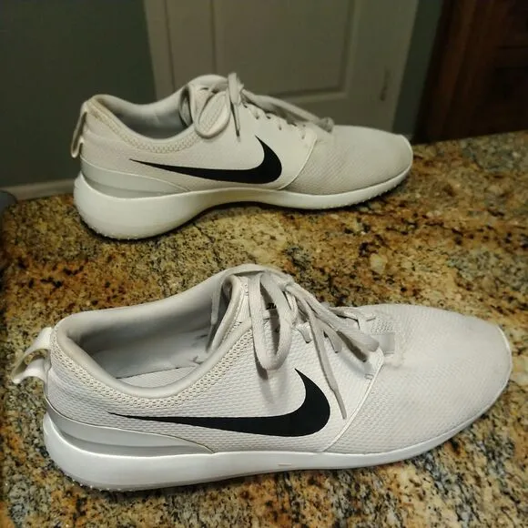 Nike Roshe G Spikeless Mens Golf Shoes | Size 14 | Black White AA1837-008