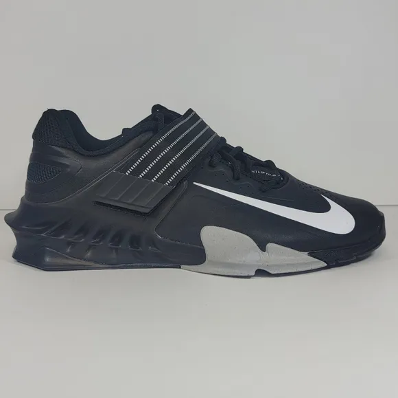 Nike Savaleos Weightlifting Shoes Black White Grey CV5708-010 Men's Size 9 Promo