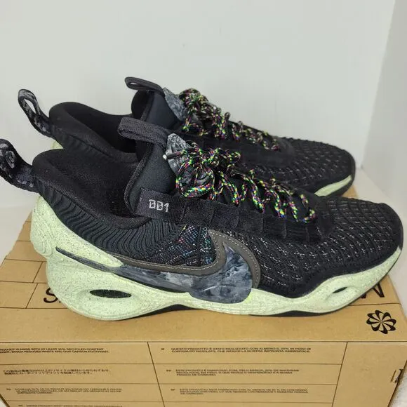 Nike Shoes Mens Size 7.5 Cosmic Unity Green Black Barely Volt Green DA6725-001