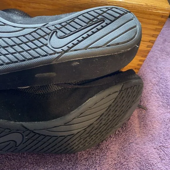 Nike Speedweep VII Wrestling Shoes, 366683-004, Black/Silver, Men's Size 8