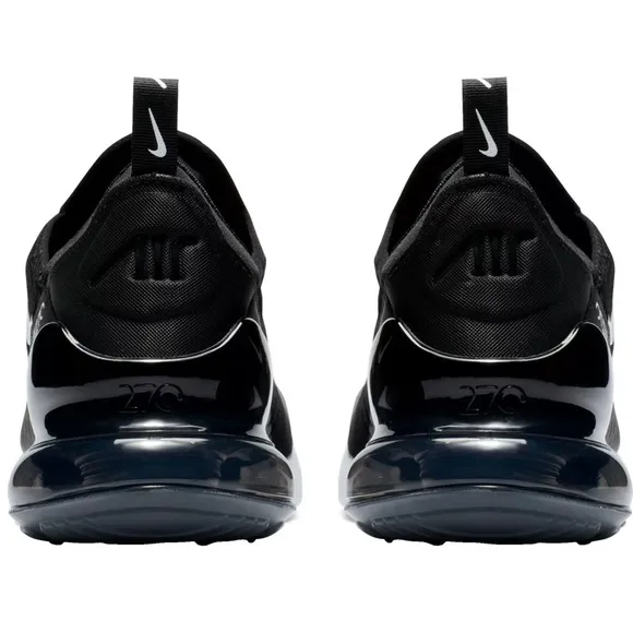 Nike Women's Air Max 270 Shoes Black and white