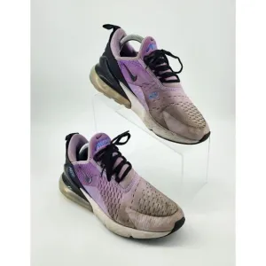 Nike Women's Air Max 270 Shoes Lilac White Black University Blue DZ5206-500 Sz 7