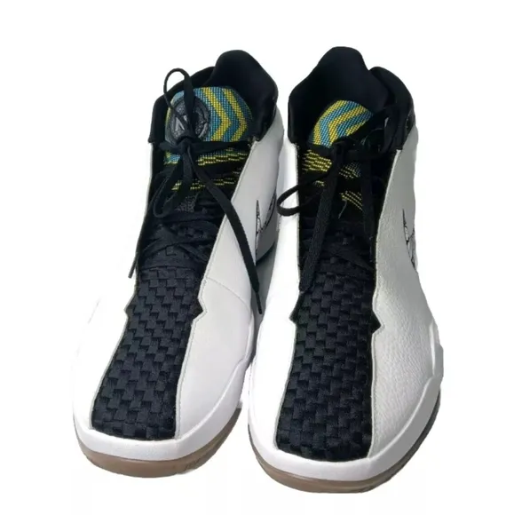 Nike Zoom Heritage N7 Tinker Hatfield Shoes Men's Size 18 Black White CI1683-100