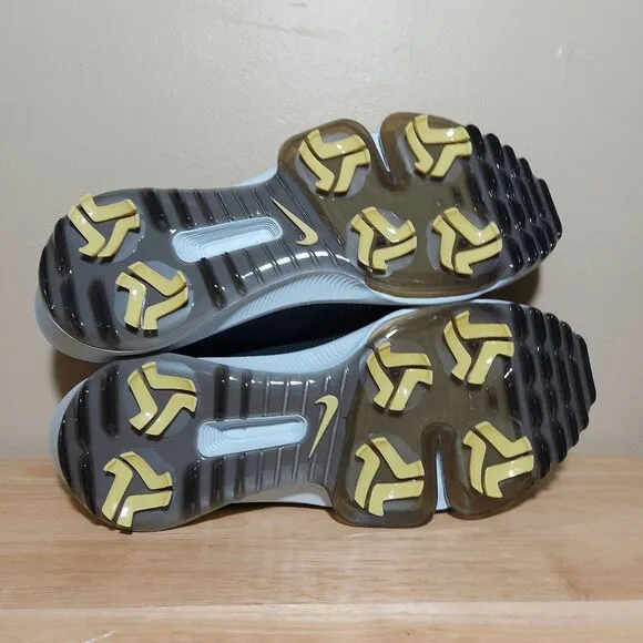 Nike Zoom Infinity Tour 2 Golf Shoes Black Gold Grey FD0217-003 Men's Size 10.5