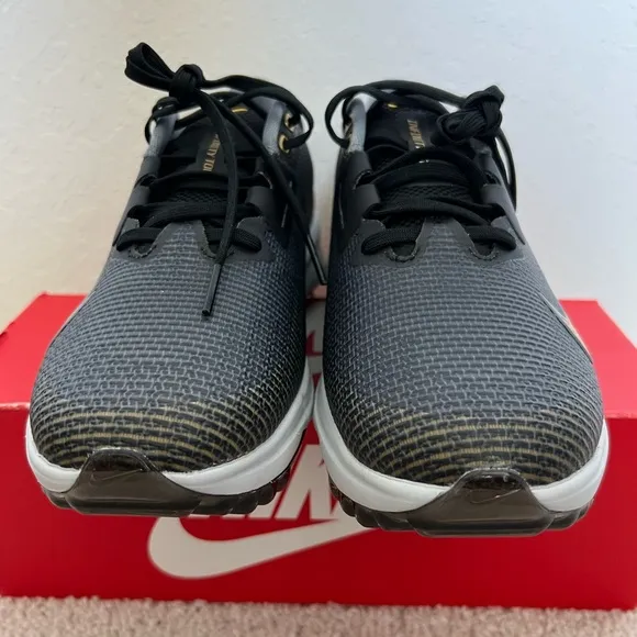 Nike Zoom Infinity Tour 2 Golf Shoes Black Gold