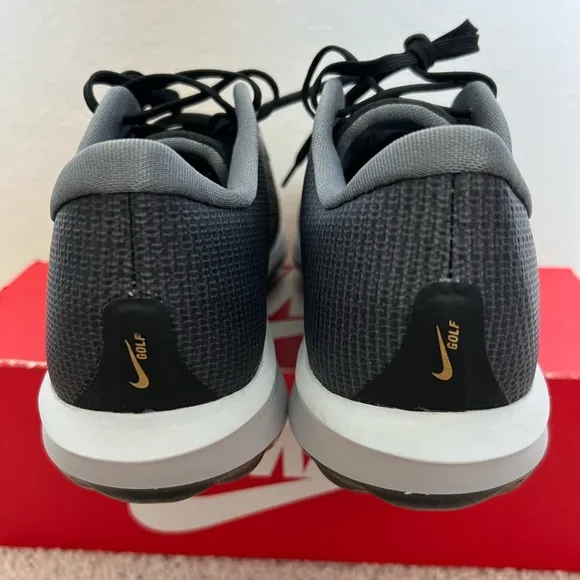Nike Zoom Infinity Tour 2 Golf Shoes Black Gold