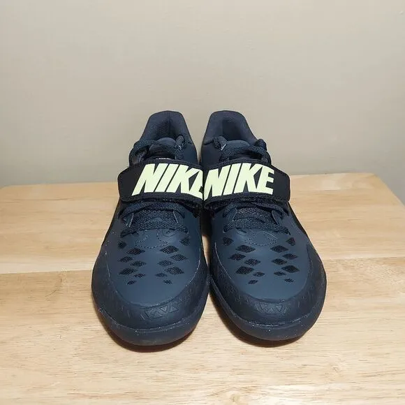 Nike Zoom Rival SD 2 Throwing Shoes Black Yellow 685134-004 Men's Size 6