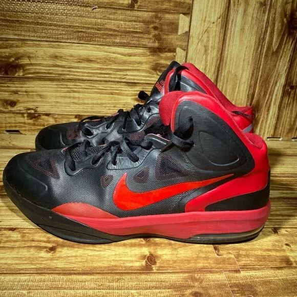 Nike Air Max Hyper Guard up Size 14 Black/Red Basketball Shoes 530954-006
