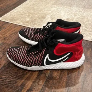 Nike KD Trey 5 VIII EP Basketball Shoes CK2090-002 Black/Red/White Sz 12 in GUC