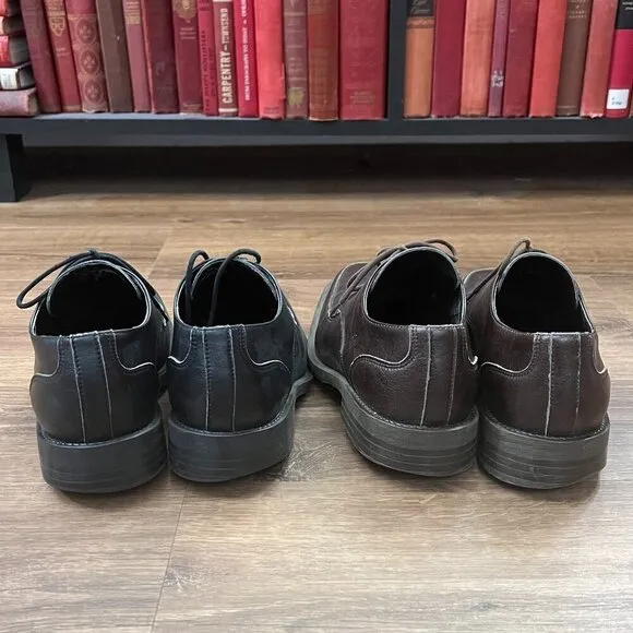 Novacas Justin Vegan Leather Dress Shoe Bundle Sz 9