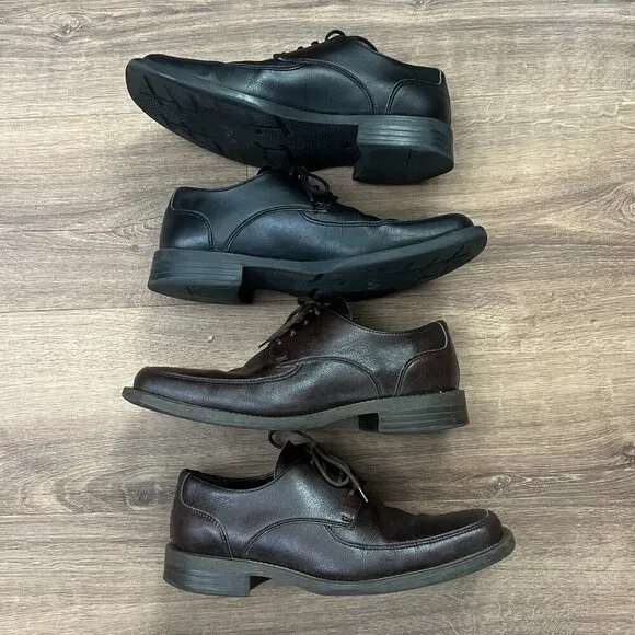 Novacas Justin Vegan Leather Dress Shoe Bundle Sz 9
