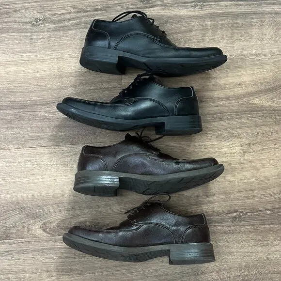 Novacas Justin Vegan Leather Dress Shoe Bundle Sz 9