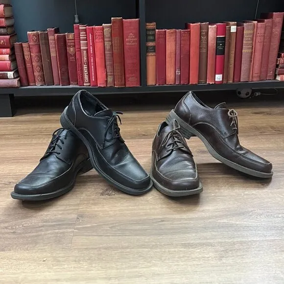 Novacas Justin Vegan Leather Dress Shoe Bundle Sz 9