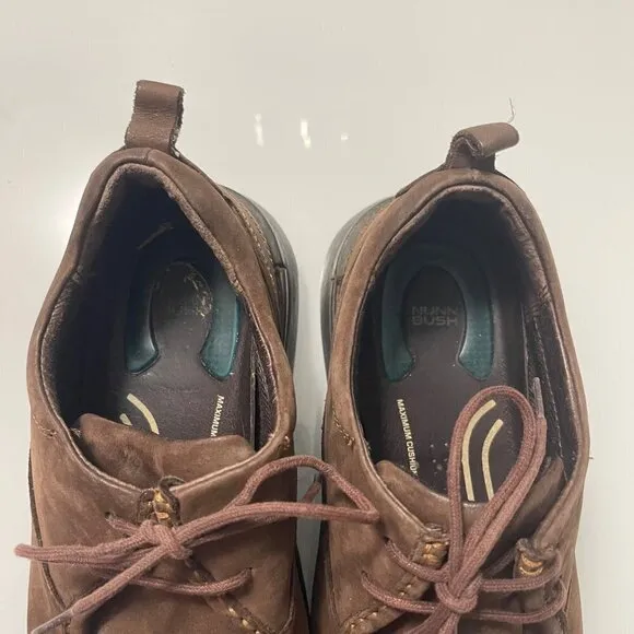 Nunn Bush Men's Brown Leather Lace Up Dress Shoes Chukka Boots Size 9