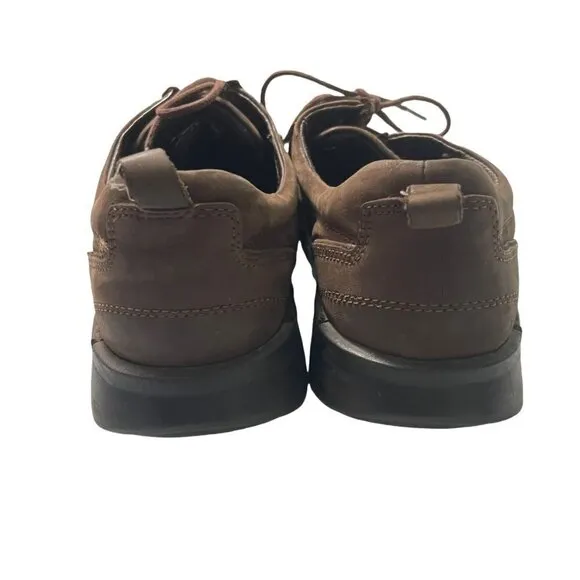 Nunn Bush Men's Brown Leather Lace Up Dress Shoes Chukka Boots Size 9