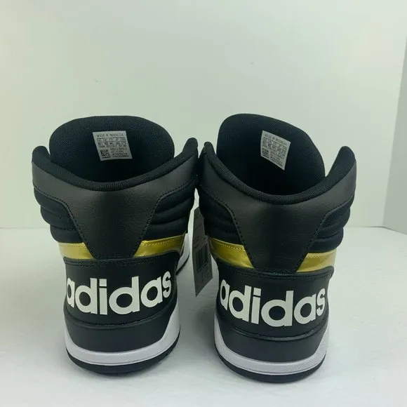 NWB Men's Adidas Entrap Mid Basketball Shoes FY4285 Black Size 10.5
