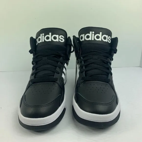 NWB Men's Adidas Entrap Mid Basketball Shoes FY4285 Black Size 10.5