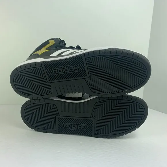 NWB Men's Adidas Entrap Mid Basketball Shoes FY4285 Black Size 10.5