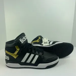 NWB Men's Adidas Entrap Mid Basketball Shoes FY4285 Black Size 10.5